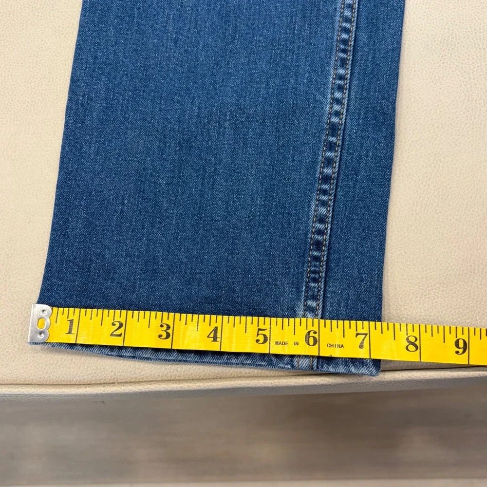 Levis 514 Straight Fit Two Tone Blue Denim Jeans Mens‎ 29x32 00514-0849